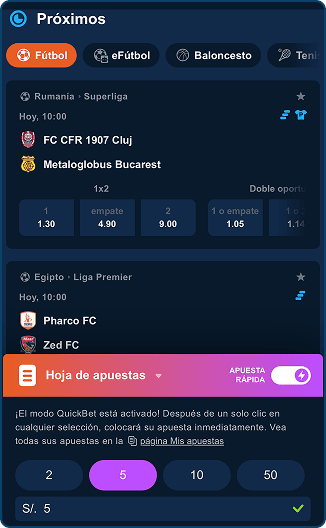 Apuesta Rápida